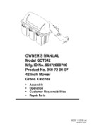 Poulan QCT342 User Manual